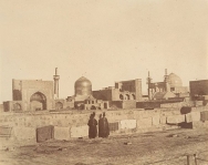 تصویر ۱۶۰سال پیش از حرم امام رضا